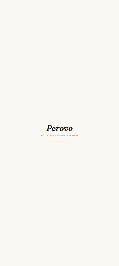 Perovo agreements screen